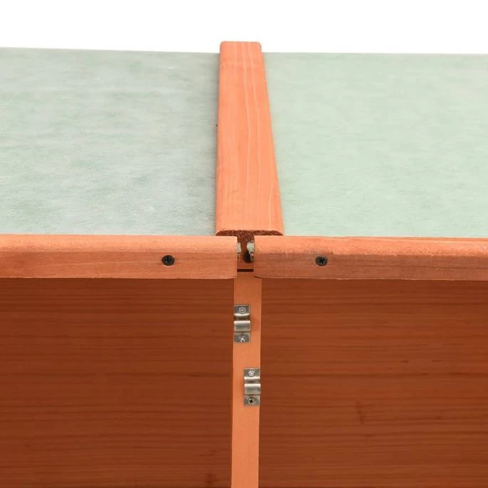 Abri à Outils De Jardin 135,5x75x160 Cm Bois De Sapin Massif – Image 9