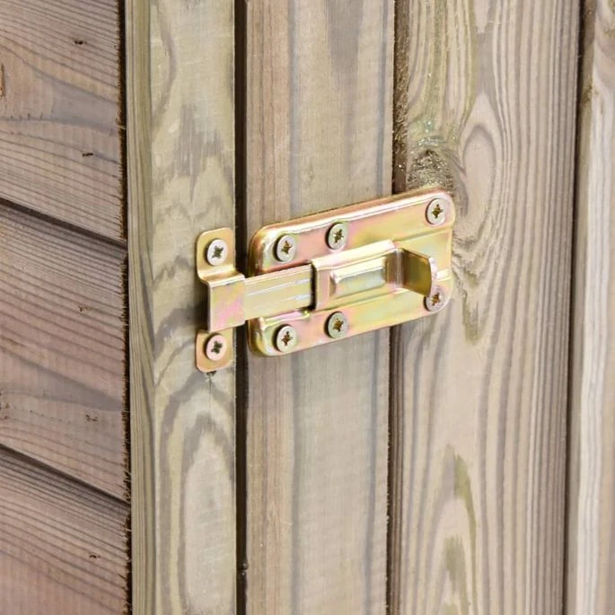 Abri à Outils De Jardin Avec Porte 77x28x178cm Pinède Imprégnée – Image 6