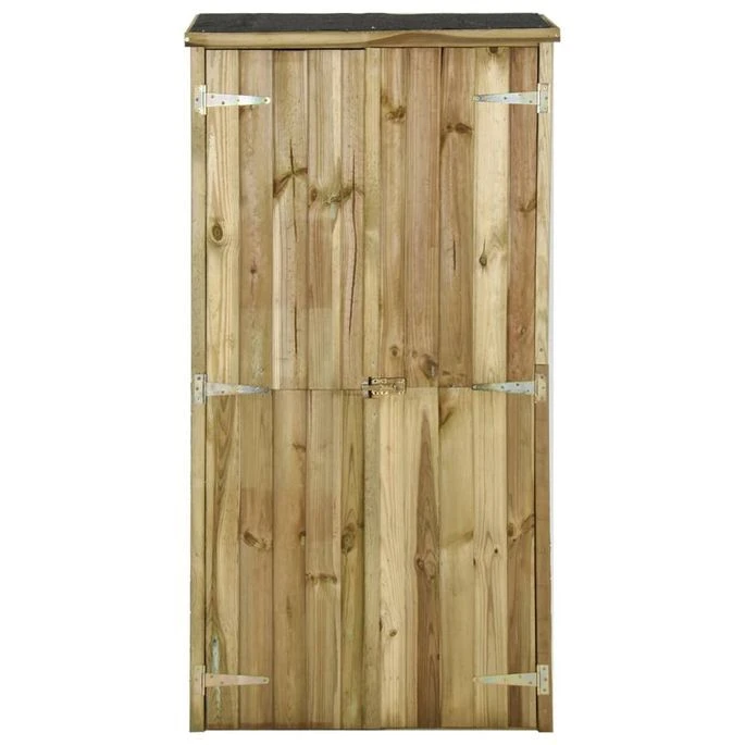 Abri à Outils Pour Jardin Pin 85 X 48 X 177 Cm – Image 2