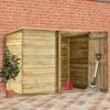 Abri De Jardin 232x110x170 Cm Bois De Pin Imprégné