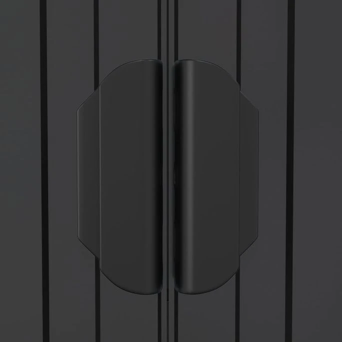 Abri De Jardin Anthracite 192x357x223 Cm Acier Galvanisé – Image 7