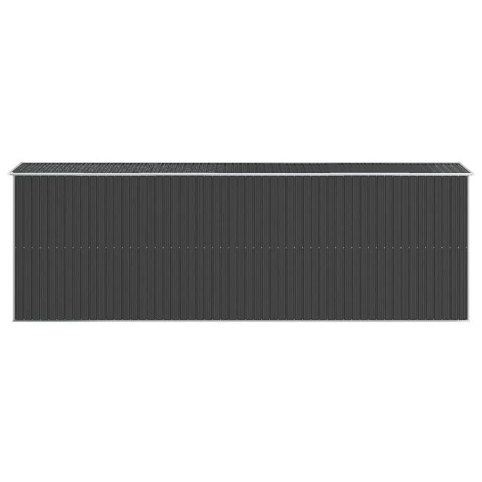 Abri De Jardin Anthracite 192x606x223 Cm Acier Galvanisé – Image 5