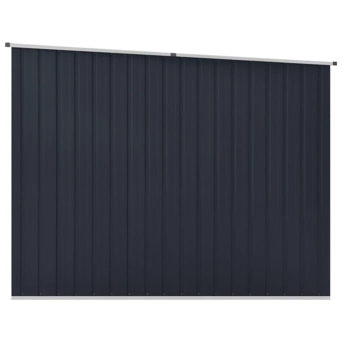 Abri De Jardin Anthracite 195x198x159 Cm Acier Galvanisé – Image 4