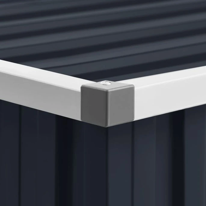 Abri De Jardin Anthracite 195x198x159 Cm Acier Galvanisé – Image 7