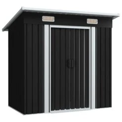 Abri De Jardin Anthracite Acier