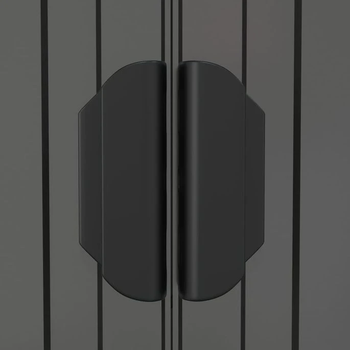 Abri De Jardin Gris Clair 192x689x223 Cm Acier Galvanisé – Image 7