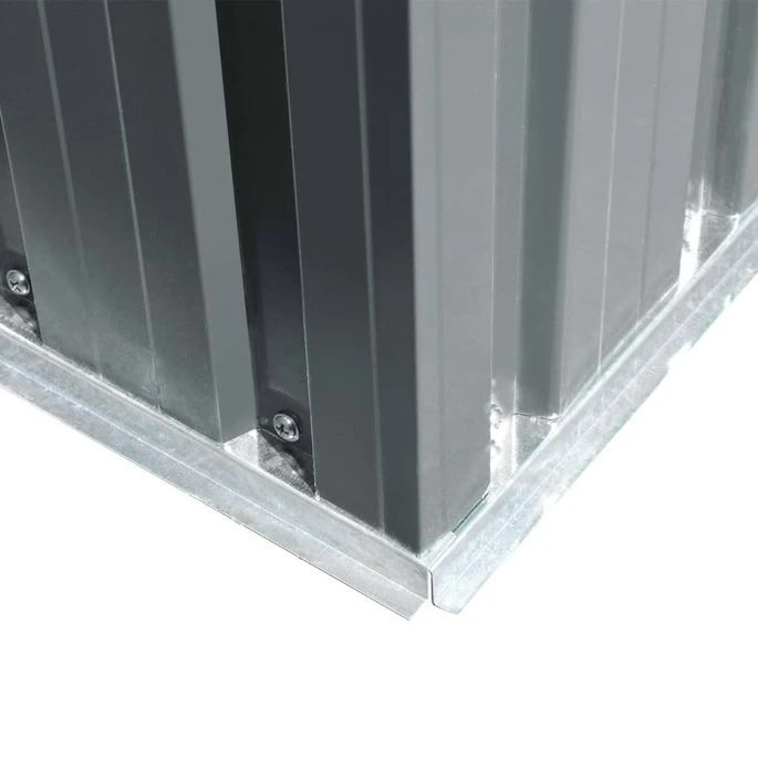 Abri De Jardin Métal Gris – Image 7