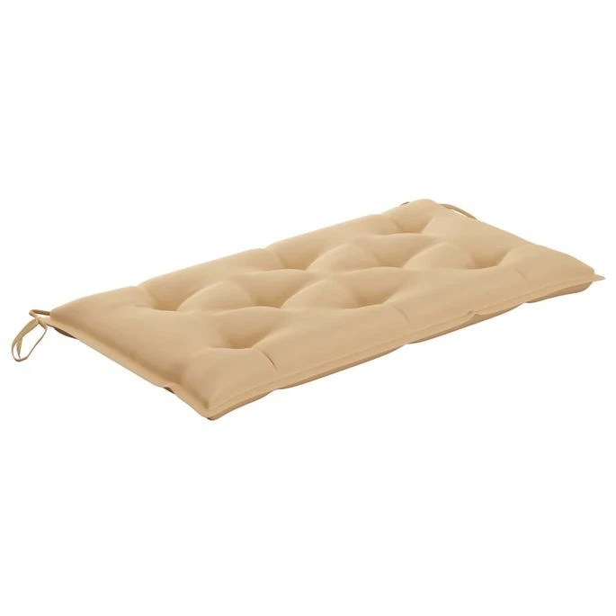 Balancelle 2 Places Feuilles De Palmier Et Coussin 202cm Bambou 8 – Image 8