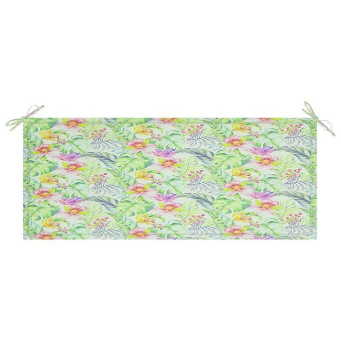 Banc De Jardin 2 Places Avec Coussin 120 Cm Bois D'eucalyptus 18 – Image 7