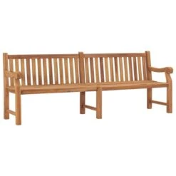 Banc De Jardin 240 Cm Bois De Teck Massif