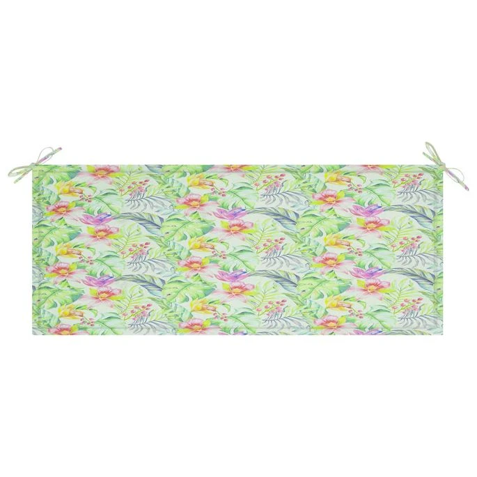 Banc De Jardin Avec Coussin 135 Cm Bois D'acacia Massif Gris 16 – Image 6