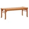 Banc De Jardin Eucalyptus Massif Solide Atdou 120 Cm