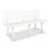 Banc De Jardin Plastique Blanc Bouka