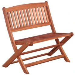 Banc De Jardin Pour Enfants 61 Cm Bois D'eucalyptus Solide