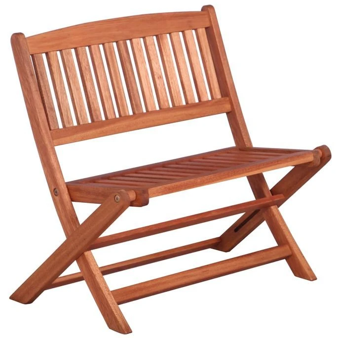 Banc De Jardin Pour Enfants 61 Cm Bois D'eucalyptus Solide