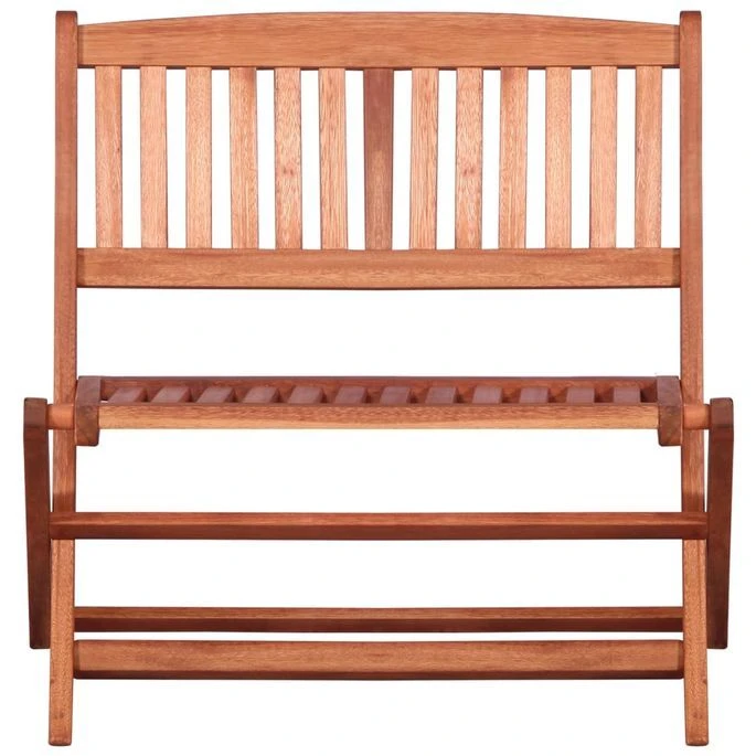 Banc De Jardin Pour Enfants 61 Cm Bois D'eucalyptus Solide – Image 2