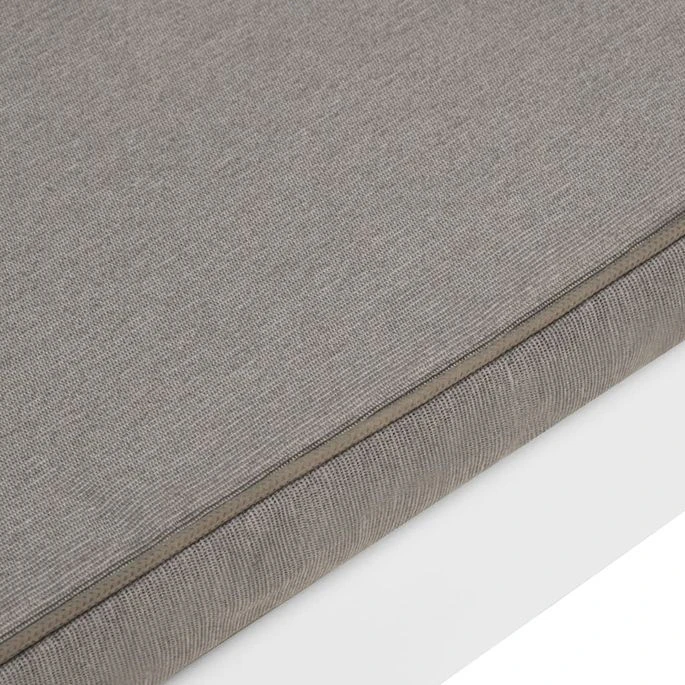 Bancs De Salon De Jardin Avec Coussins 2 Pcs Plastique Blanc – Image 8