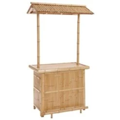 Bar De Jardin Bambou Clair Nayra