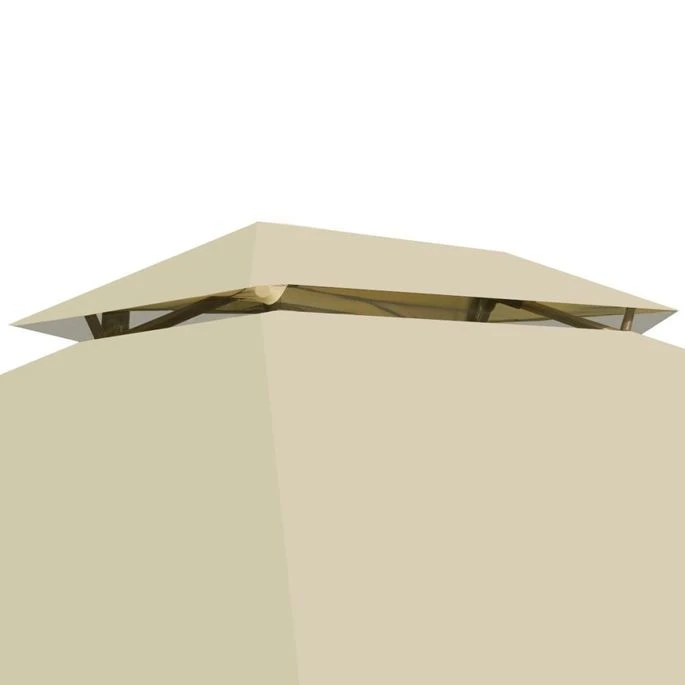 Belvédère Convertible En Balancelle Blanc Crème – Image 6