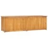 Boîte De Jardin 175x50x55 Cm Bois Massif De Teck