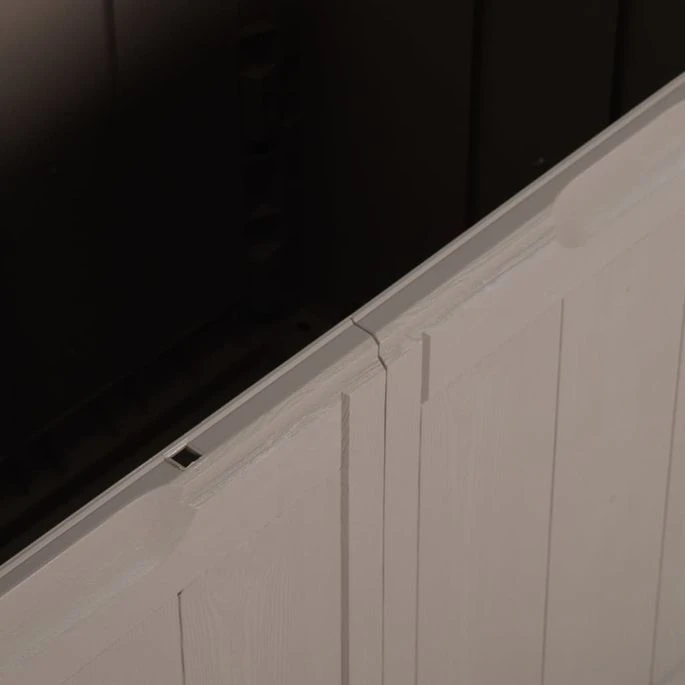 Boîte De Rangement De Jardin 270 L Marron PP – Image 3