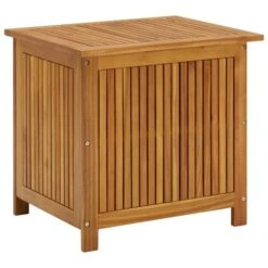 Boîte De Rangement De Jardin 60x50x106 Cm Bois D'acacia Solide