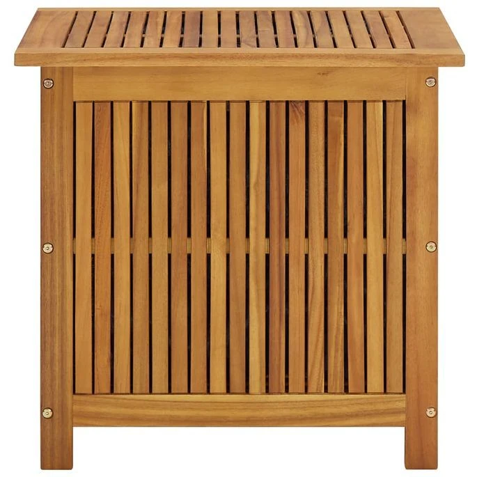 Boîte De Rangement De Jardin 60x50x106 Cm Bois D'acacia Solide – Image 3