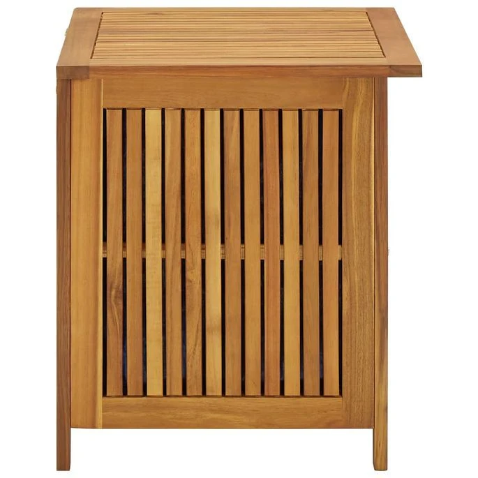 Boîte De Rangement De Jardin 60x50x106 Cm Bois D'acacia Solide – Image 4