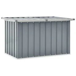 Boîte De Rangement De Jardin Gris 109x67x65 Cm