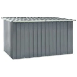 Boîte De Rangement De Jardin Gris 171x99x93 Cm