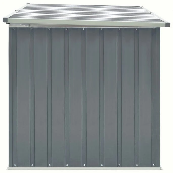 Boîte De Rangement De Jardin Gris 171x99x93 Cm – Image 5