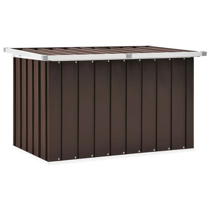 Boîte De Rangement De Jardin Marron 109x67x65 Cm