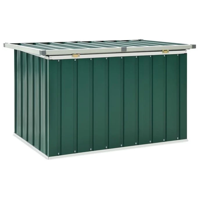 Boîte De Rangement De Jardin Vert 109x67x65 Cm – Image 4