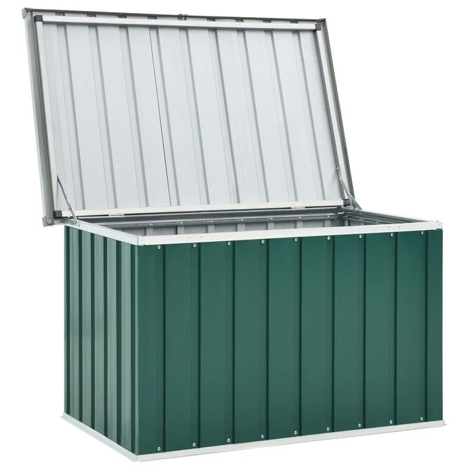 Boîte De Rangement De Jardin Vert 109x67x65 Cm – Image 6
