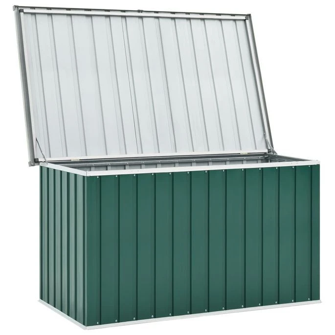 Boîte De Rangement De Jardin Vert 149x99x93 Cm – Image 6
