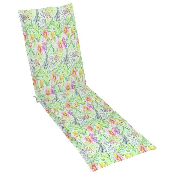 Chaise De Terrasse Avec Repose-pied Et Coussin Acacia Solide 11 – Image 7