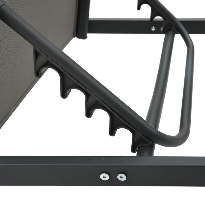 Chaise Longue Aluminium Et Textilène – Image 6