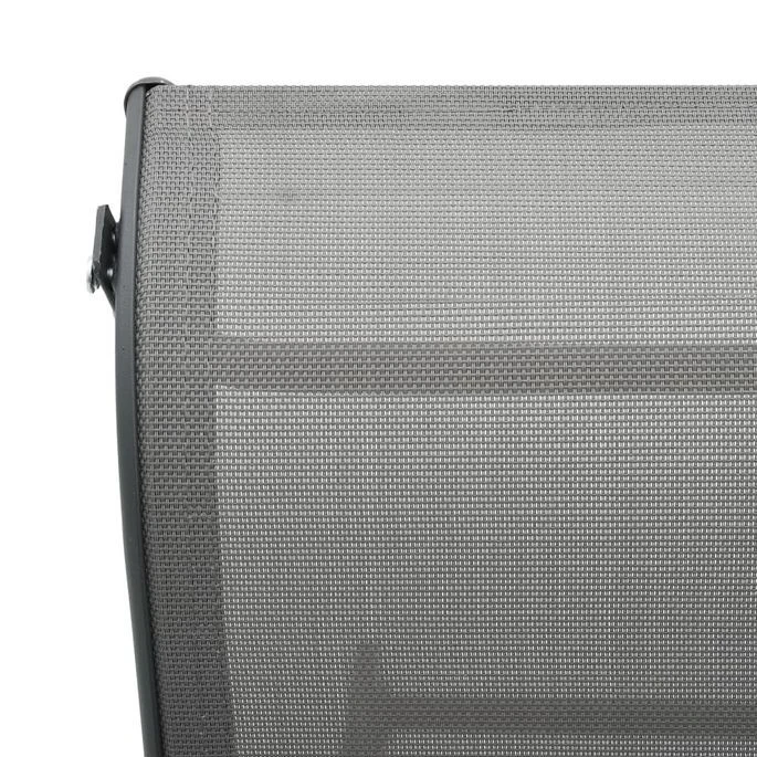 Chaise Longue Aluminium Et Textilène – Image 7