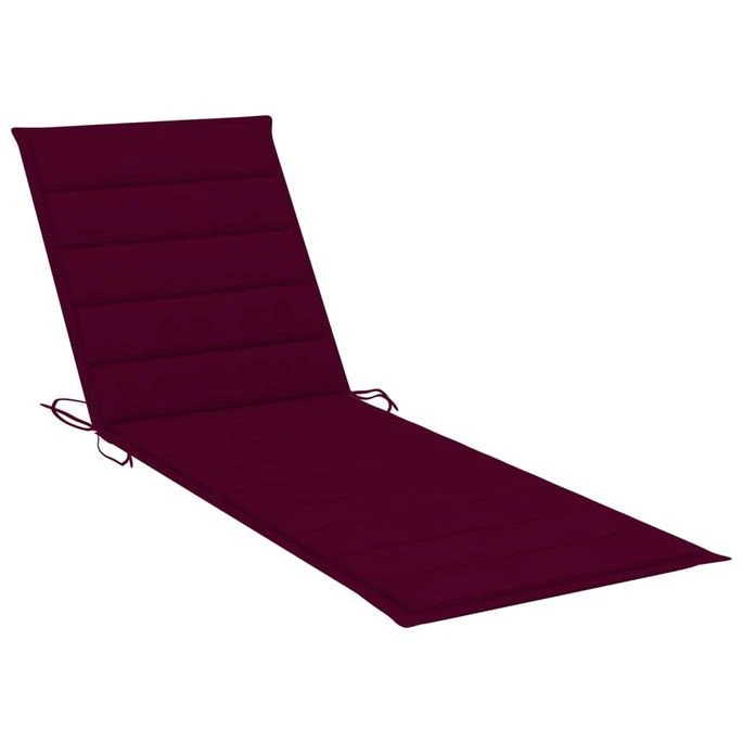 Chaise Longue De Jardin Avec Table Et Coussin Pin Imprégné 57 – Image 7