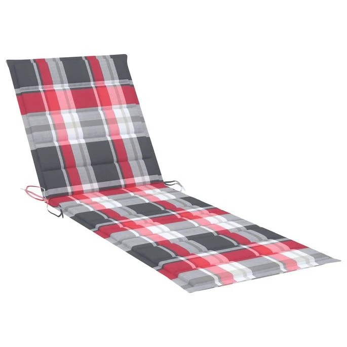 Chaise Longue De Jardin Avec Table Et Coussin Pin Imprégné 49 – Image 5