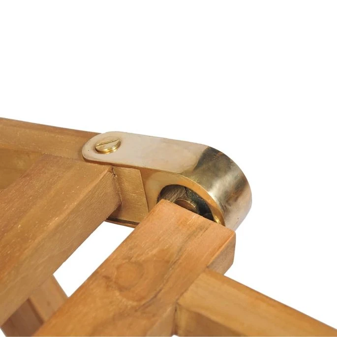 Chaises De Terrasse Avec Repose-pied 2 Pcs Bois De Teck Solide – Image 11