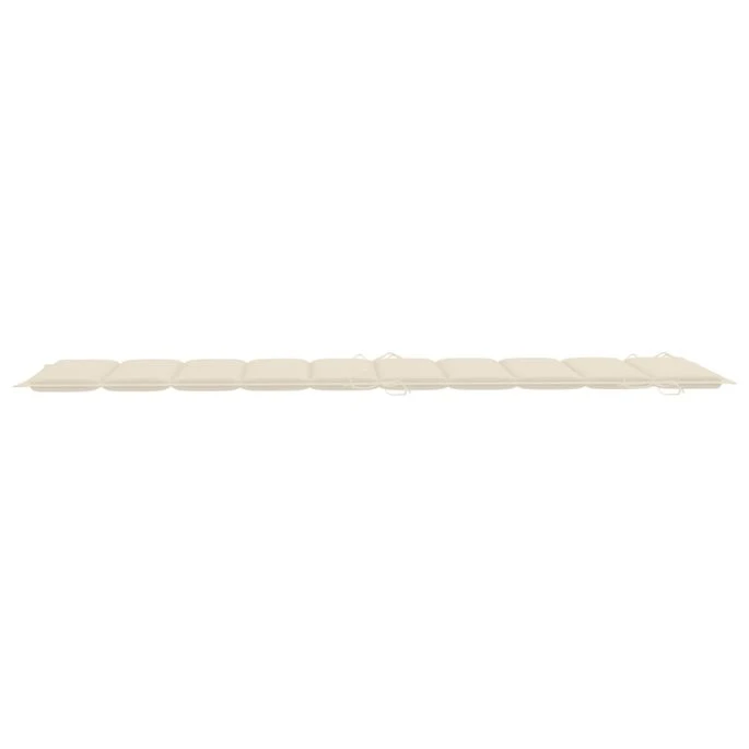 Chaises Longues 2 Pcs Avec Table Et Coussins Acacia Solide 4 – Image 11