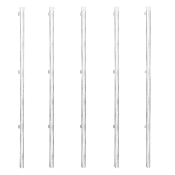 Clôture à Mailles Losangées Et Poteaux Acier Galvanisé 15x1,5 M – Image 9