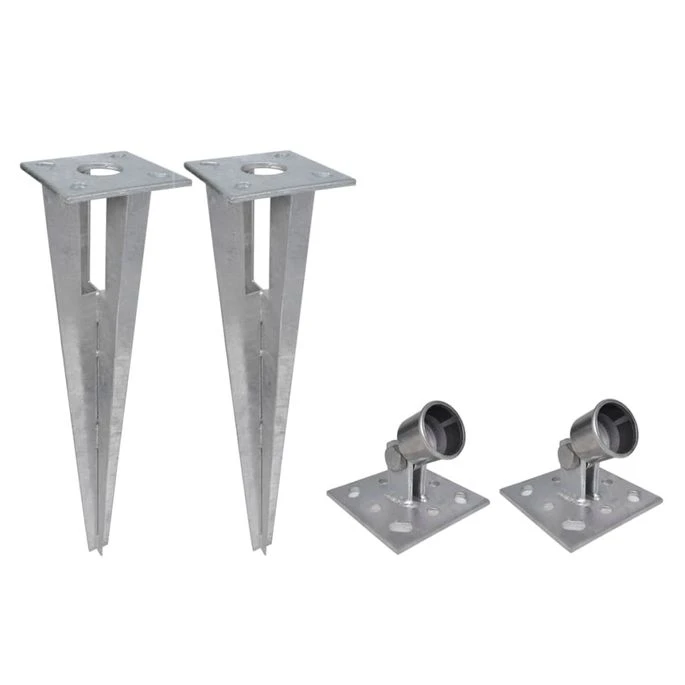 Clôture à Mailles Losangées Et Poteaux Acier Galvanisé 15x1,5 M – Image 10