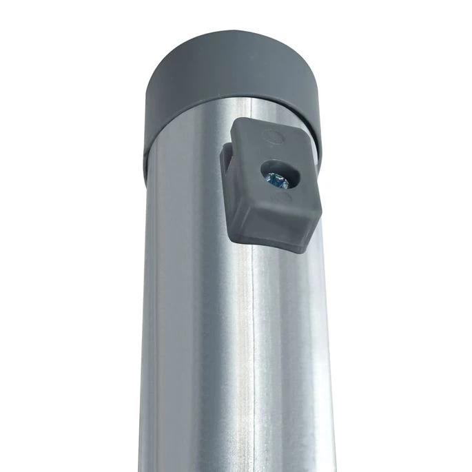 Clôture Avec Poteaux Fer Enduit De Zinc 50 M 120/10/30 – Image 5