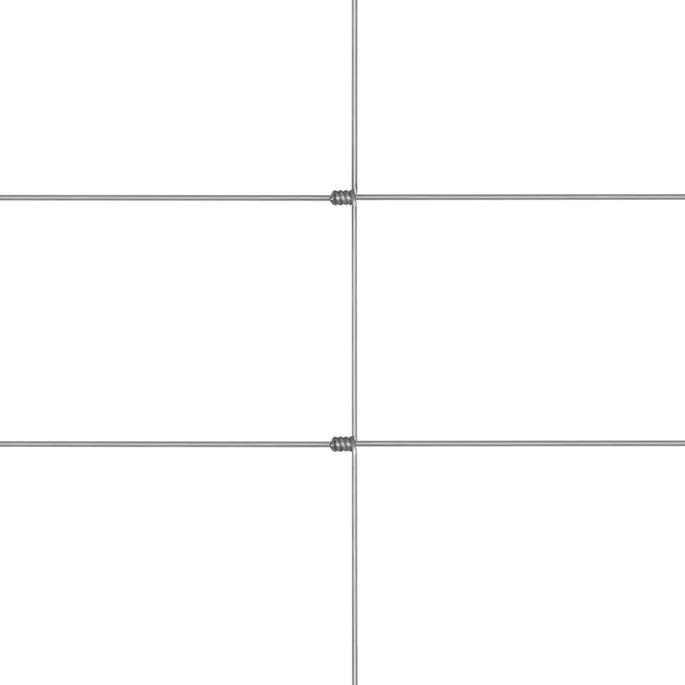 Clôture Avec Poteaux Fer Enduit De Zinc 50 M 80/6/30 – Image 5