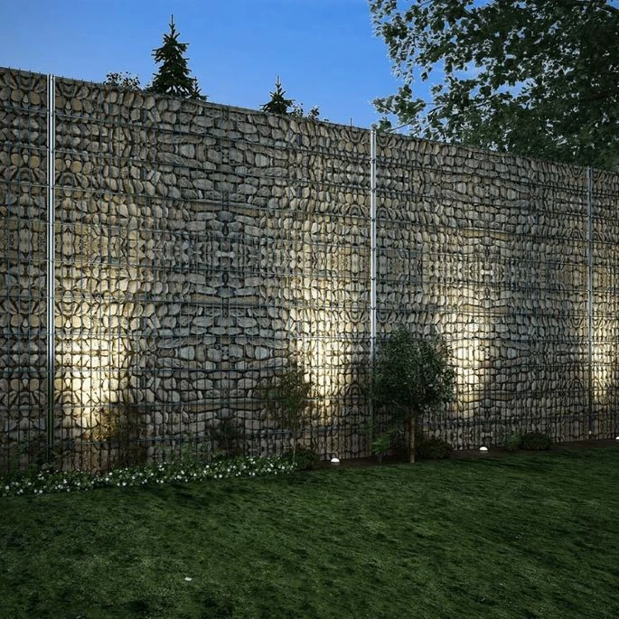 Clôture De Gabion 2D Acier Galvanisé 2,008x2,23m 12m Total Gris – Image 4