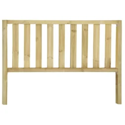 Clôture De Jardin Avec 2 Poteaux Pin Imprégné 182x130 Cm