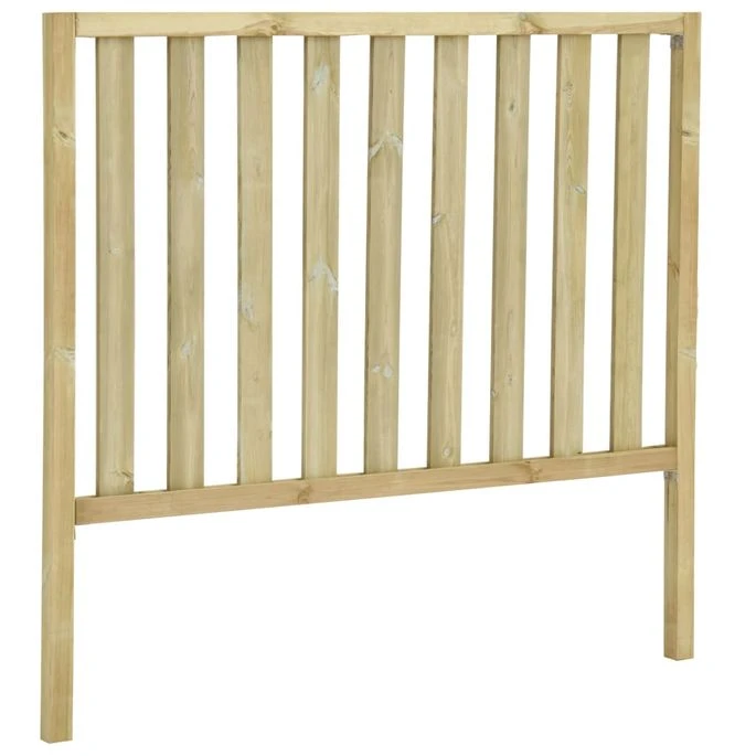 Clôture De Jardin Bois De Pin Imprégné 10,62x1,7 M – Image 3