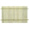 Clôture De Jardin Bois De Pin Imprégné 170 X 100 Cm